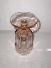 Old Williamsburg ~ Dark Pink Azalea ~ Water Goblet ~ VINTAGE *Rare Color