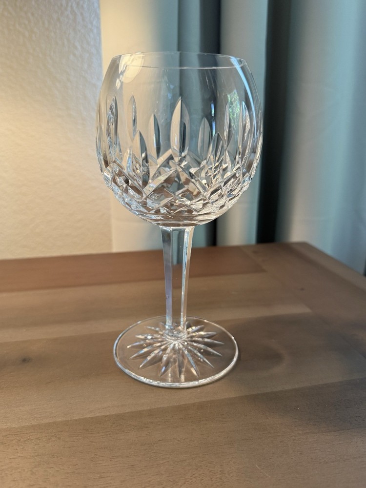 Waterford Crystal ONE Lismore Oversize Balloon Wine Glass 7-3/4”
