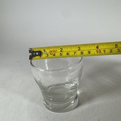 Vintage Libbey Clear Glass Barware Drinking Glasses – 3 1/4″ T Lot of 4