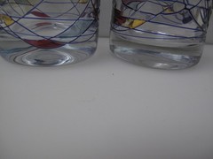 Euroglass Romania Milano Swirl Stained Glass Drinking Glasses (2)