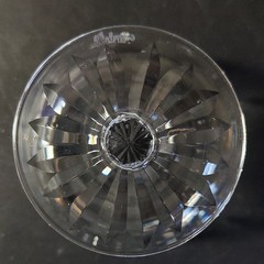 WATERFORD LISMORE CHAMPAGNE GLASS, Cut Lead Crystal, 4 1/8″, 6 oz, IRELAND