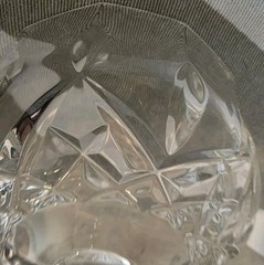 Vintage Clear Pressed Cut Glass Champagne Coupe Sherbet Glasses Set of 4…