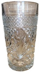 Vintage Durand Cristal d’Arques Antique Clear Cooler 13 oz Highball Tumbler Cup