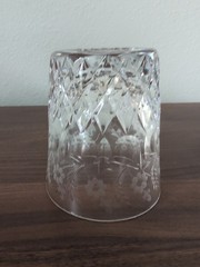 Rogaska Crystal GALLIA Double Old Fashioned Glasses – Set of Two 4″