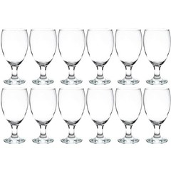Classic Goblet Party Glasses, 20 Ounce Iced Tea and Water Goblets, Set of 12,…