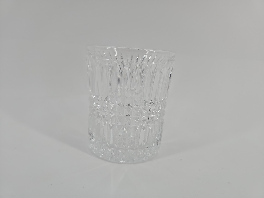 Vintage Single Fostoria Heritage Lead Crystal Rocks Double Old Fashioned Glass