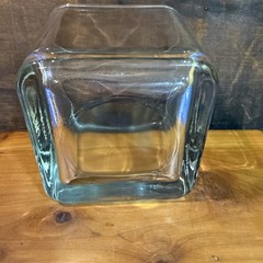 4) Libbey #5475 Double Old Fashioned Set Square Drinking Tumblers RARE EUC