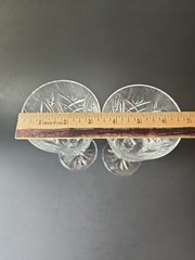 Waterford Crystal «Clare» Water or Wine Goblets 6 7/8″ Set of 2