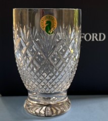 Set of 4 Waterford Crystal Sullivan Footed Glasses Tumblers #1055244 NEW in Box