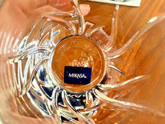 Set Of 4 Mikasa AGENA 5122465 Double Old Fashioned Crystal Glasses Slovenia NEW