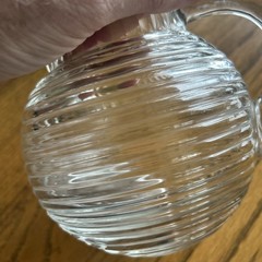 VINTAGE ART DECO 1938-43 ANCHOR HOCKING MANHATTAN PITCHER