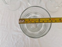 Set of 6 Libbey Duratuff Paneled Heavy Glass Tumbler Made in USA 5 7/8″ tall