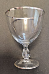 Vintage Encore Silver City Air Bubble Sherbet/Champagne Stem 4.75 In NEW!