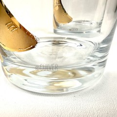 Culver Lowball Old Fashioned Glasses 22k Gold Cowboy Western Boots Set Of 2 Hot!