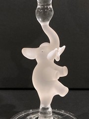 New Yurana Designs Hand Blown Pink Elephant Circus Wine Glass Anthropologie