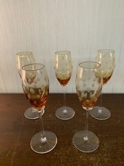 lot of Saint Louis crystal champagne flutes for Hermes (lot price)