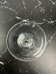 Vintage Givenchy Crystal Wine Glasses Set of 12 Etched Flowers and Butterflies