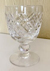 Royal Brierley Crystal Short Stemmed Wine Glasses 4” Tall. Set of 11