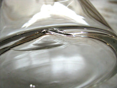 Antiq Glassware by Bryce Glass Co-Gorgeous Pitcher-Ribbon & Floral Swag-*SALE***