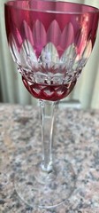 BACCARAT CRYSTAL LIQUOR COLOR GLASS COLBERT COLOR MINT