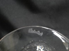 Waterford Crystal Colleen, Short Stem, Thumbprints: Water Goblet (s), 5 1/4″
