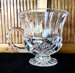 Gorham Lead Crystal «King Edward» Punch Cup / 3 1/4 x 3 1/4 / Germany