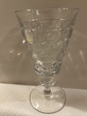 Westmoreland Thousand Eye Water Goblet 6.5″ tall 426