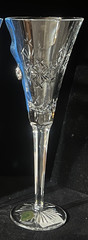 2 Waterford Crystal Snowflake Wishes Goodwill 3rd Edition Champagne Flutes 10.5″