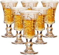 Dishwasher Safe 1.3 oz Cordial Glasses Set – Perfect for Home Entertaining