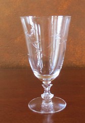 Tiffin Franciscan Lark #17566 Stem Crystal Footed Iced Tea Tumbler(s)