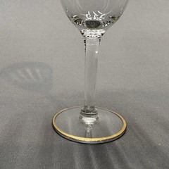 Tiffin Franciscan Rambler Rose Cordial Liquor Cocktail Glass 4 1/2″ Set of 2