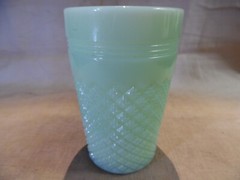 Tumbler Jadeite Glass Addison Pattern By Mosser