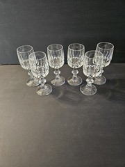 6 Crystal Cordial Glasses Tango by SCHOTT-ZWIESEL Aperitif 4 5/8 inches Small