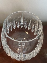 Set 2 MIKASA CRYSTAL Arctic Lights Pattern Large 16 oz. Brandy Snifters Glasses