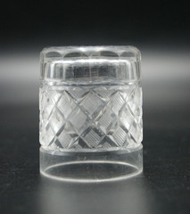 BACCARAT 1830’s LOT OF 3 GOBELET TUMBLER CRYSTAL GLASS LOUVRE MUSEUM PIECE COLL.