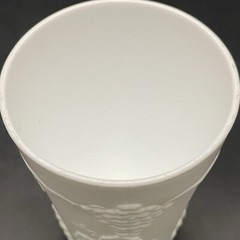 Indiana Glass Harvest Grape Milk Glass 3pc Juice Glasses c1970s USA 4.5″t 8oz