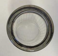 CULVER Barware Glass (Replacement) 14oz 22k Gold Stripe 1987