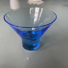 Vintage Set Of 5 Cocktail Glasses In Various Colors – 2.5” tall x 3” wide