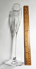Lenox VINTAGE JEWEL Platinum Crystal Champagne Flute Glass