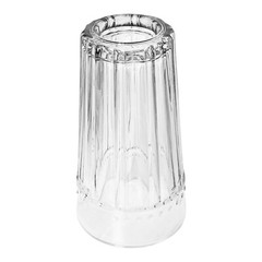 Anchor Hocking OLIVIA ISABELLA Clear Lines Dots 16 OZ Glass Tumbler VTG MINT