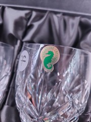 Waterford Crystal Lismore Rounded Tumblers – Set of 2 – New in Box
