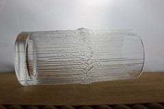 Iittala Glass NIVA Highball Glass (es) Finland Textured Clear 5 5/8 «