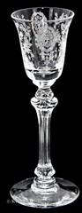 Tiffin June Night Crystal #17358 Cordial Goblet