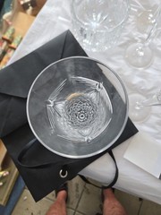 Waterford Crystal Millennium Collection 12 Toasting Flutes w/ Champagne Coaster
