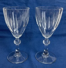 C9N12 by Cellini Crystal Wine Glasses Set Of 4 “EXCELLENT”