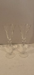 Waterford Crystal Millennium Hearts Love Toasting Flutes Champagne Glasses