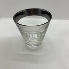 Vintage Dorothy Thorpe Shot Glasses Lot QTY 5 Silver Rim 2.75″ Mid Century