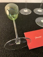 20 Perfection Chartreuse Green Crystal Glasses (Price Per Unit)