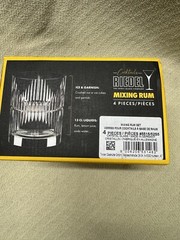 Riedel Mixing Rum Set 4 Pieces- Brand New in Original Box