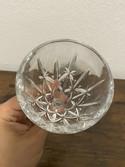 SET(4) MARQUIS By WATERFORD SPARKLE Water Goblets 8.25″H SIGNED